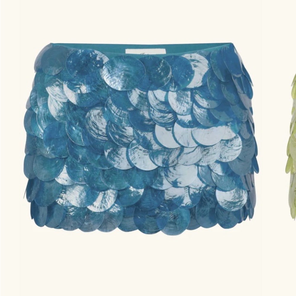 Blue Real shell 🐚 skirt